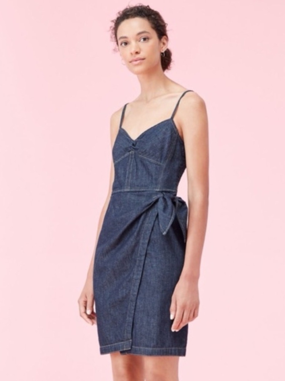 La Vie Rebecca‎ Taylor Sleeveless Denim Dress